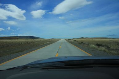 The roads here are really straight... and the land is flat