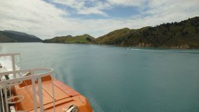 Entering the Sounds on the South Island