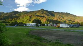 Our wonderful campsite in Abel Tasman NP