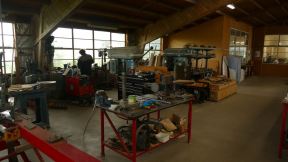 The restauration workshop of Croydon Aircraft Company.